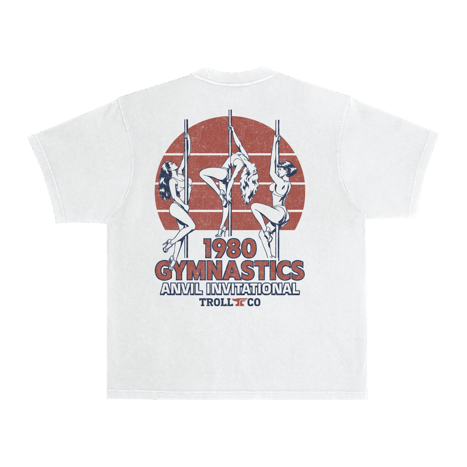 Men's Gymnastics Heavyweight Pigment Dye T-Shirt | Color: White