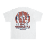 Men's Gymnastics Heavyweight Pigment Dye T-Shirt | Color: White