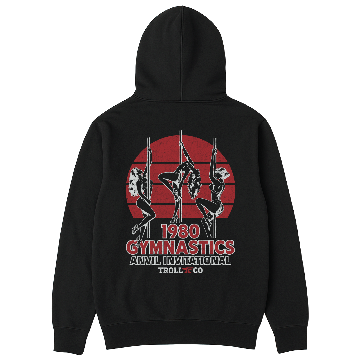 Men's Gymnastics Hoodie | Color: Black