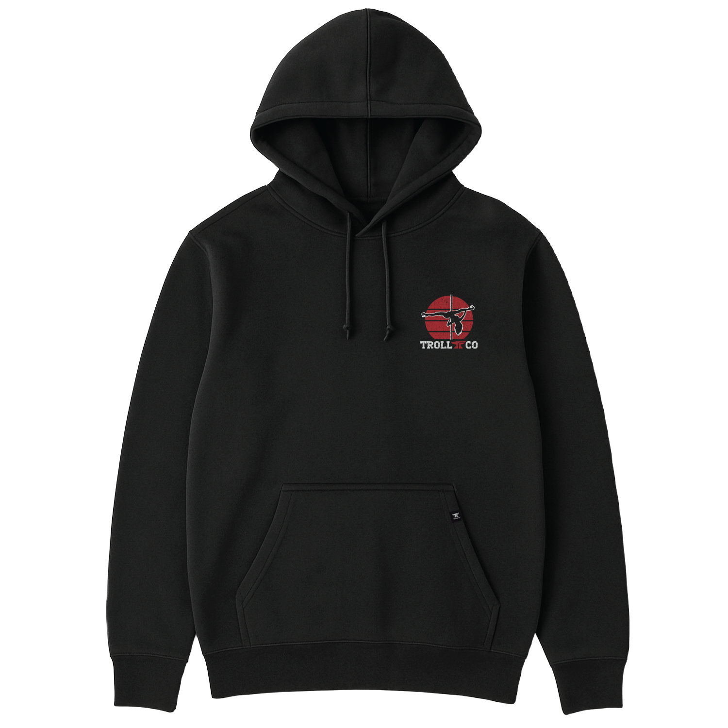 Men's Gymnastics Hoodie | Color: Black