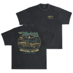 Men's Topless Heavyweight Pigment Dye T-Shirt | Color: Black
