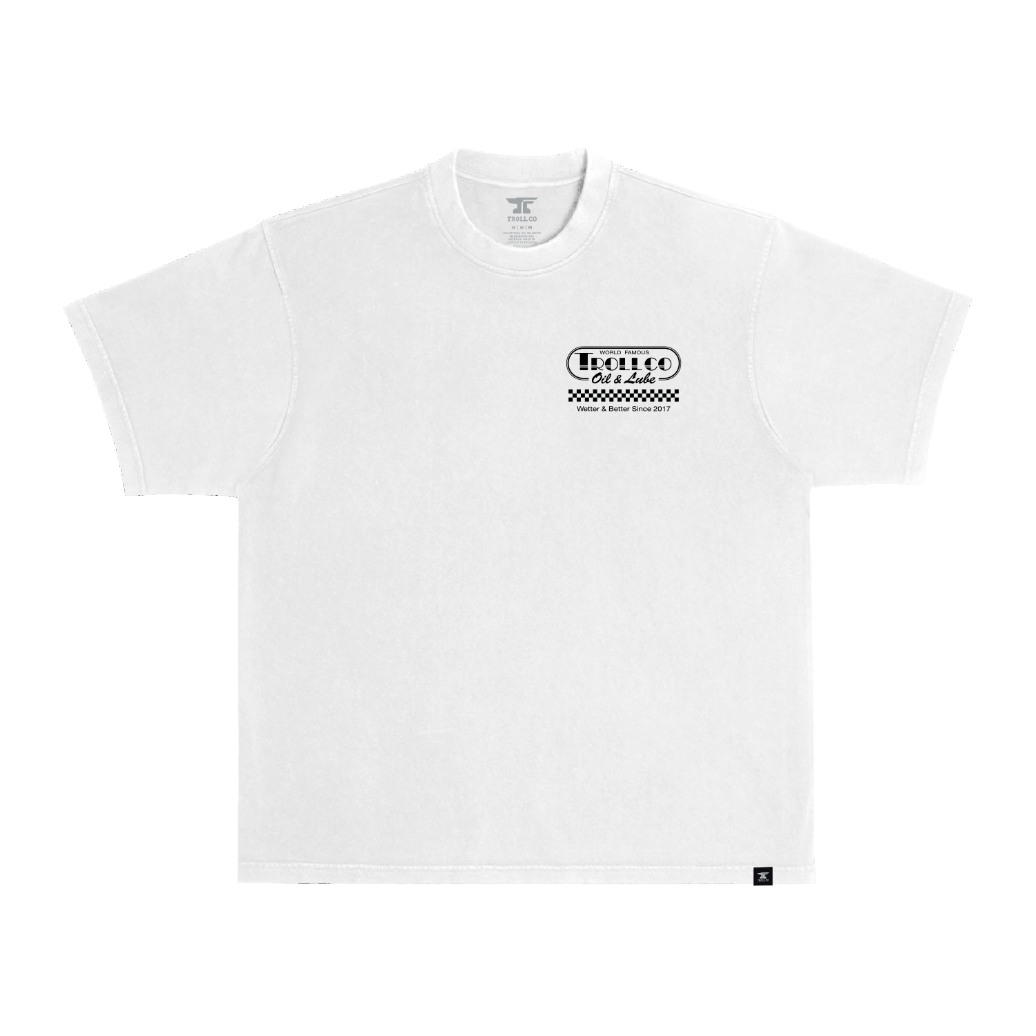 Men's Covered Heavyweight Pigment Dye T-Shirt | Color: White