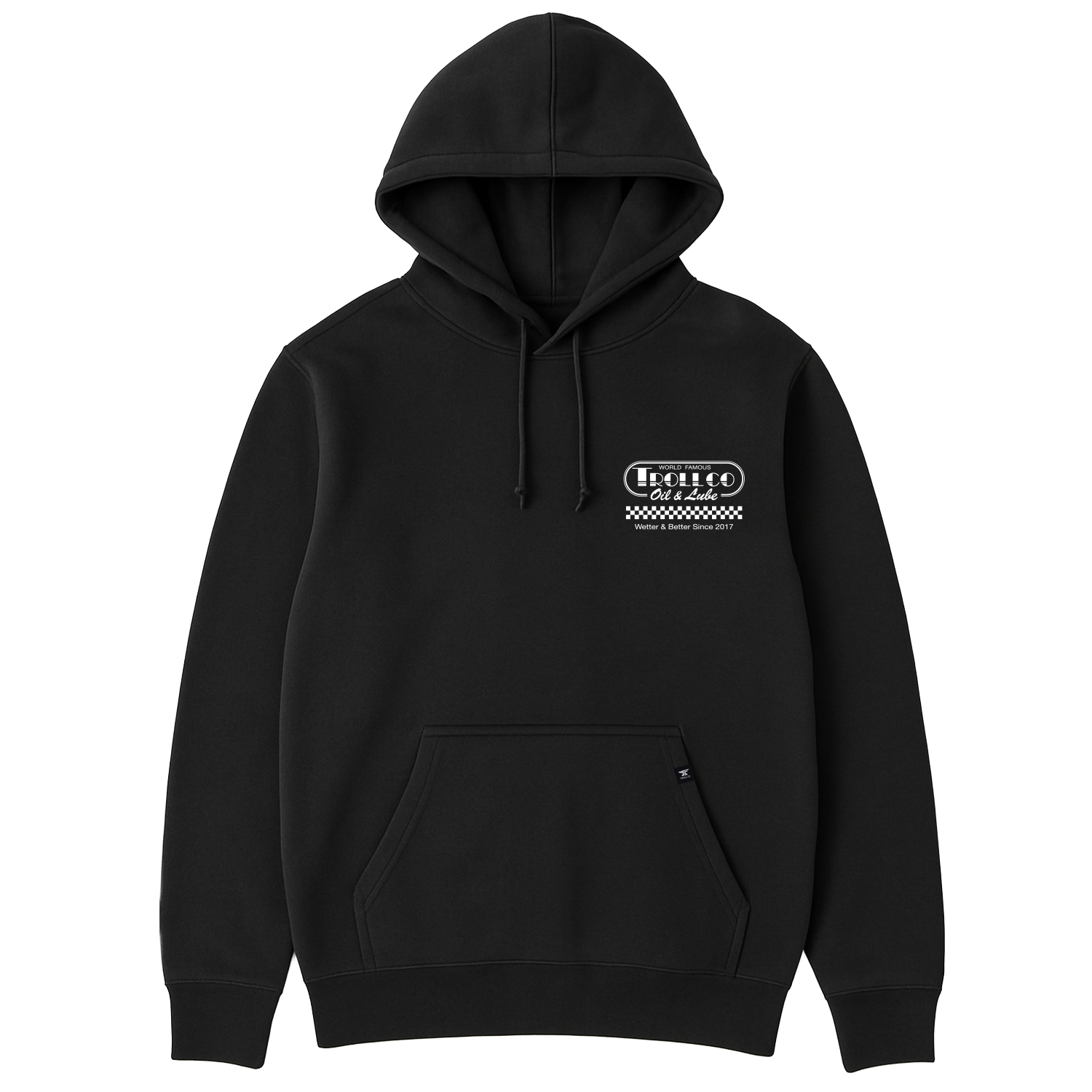 Men's Covered Hoodie | Color: Black