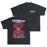 Men's Club Per Diem Heavyweight Pigment Dye T-Shirt | Color: Black