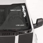 Script Vertical Windshield Decal