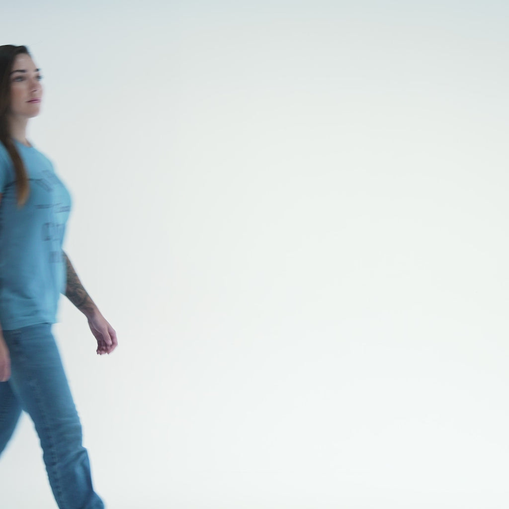 Women's DHCM Juno T-Shirt | Color: Slate Blue